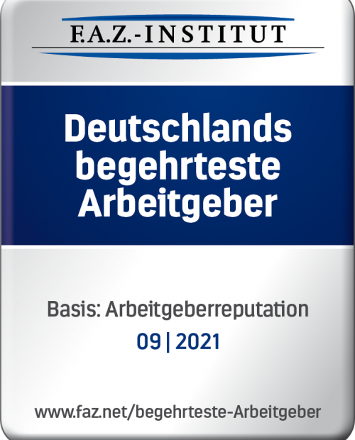 Auszeichnung als einem von „Deutschlands begehrtesten Arbeitgebern.
Bildquelle: Klüh