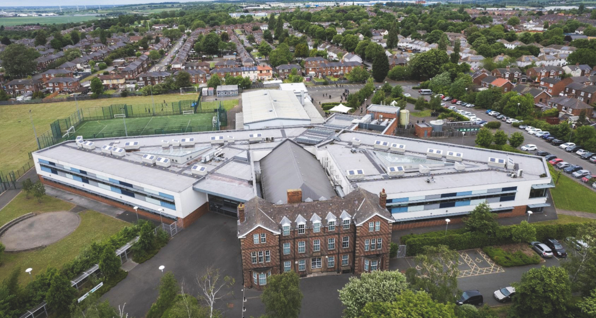 St Lawrence Academy in North Lincolnshire, Großbritannien. Foto: Paxton Access Ltd.