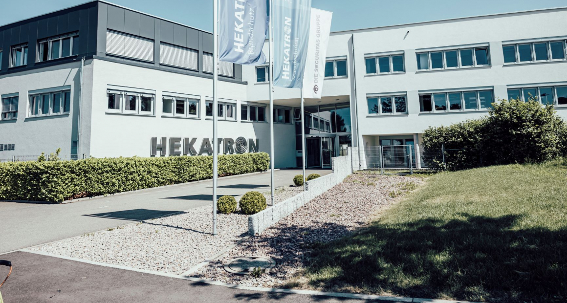 Hekatron Unternehmen am Standort Sulzburg.