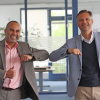 Stefan Haertel, CEO bei der Elatec GmbH (links) und Gerhard Burits, neuer CFO bei der Elatec GmbH (rechts)