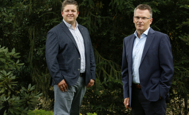 Kooi Gründer Pieter Kooi und Peter Schollmann, neuer CEO bei KooiBild. v.l.n.r.: