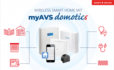 myAVSdomotics – Wireless Smart Home für Privat- und Gewerbeobjekte
Bildquelle: AVS