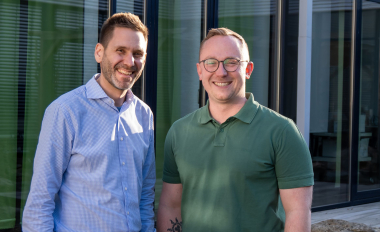Dominik Mizdrak (links) und Lars Hagenlocher 