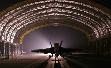 Spezialisierter Brandschutz für Flugzeughangars und Munitionsbunker