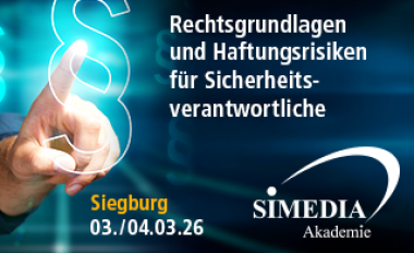 Rechtsgrundlagen und Haftungsrisiken für Sicherheitsverantwortliche