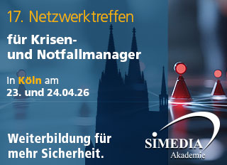 17. Netzwerktreffen für Krisen- und Notfallmanager  