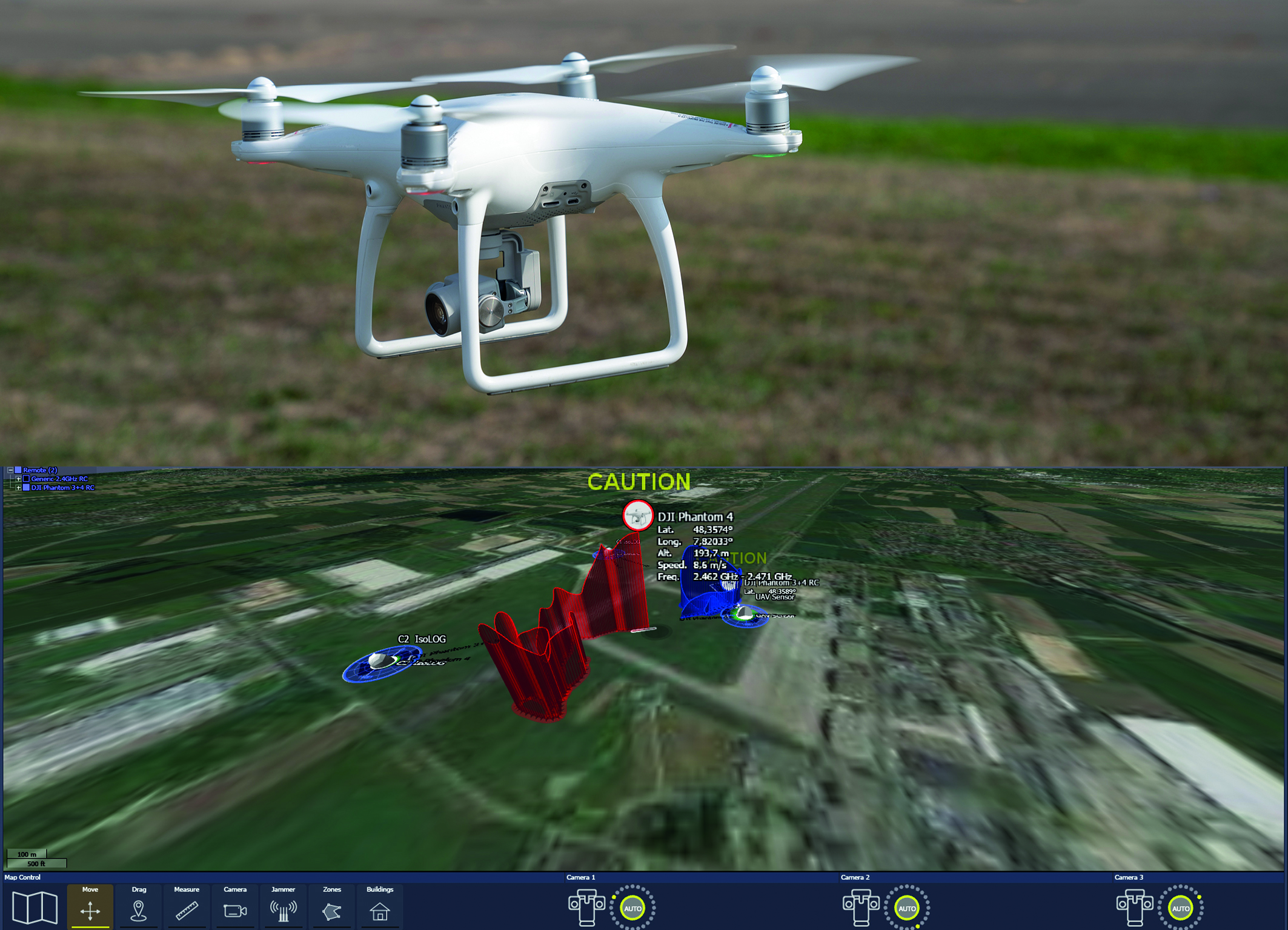 Projekt MIDRAS - Mikro-Drohnen-Abwehr-System am Start