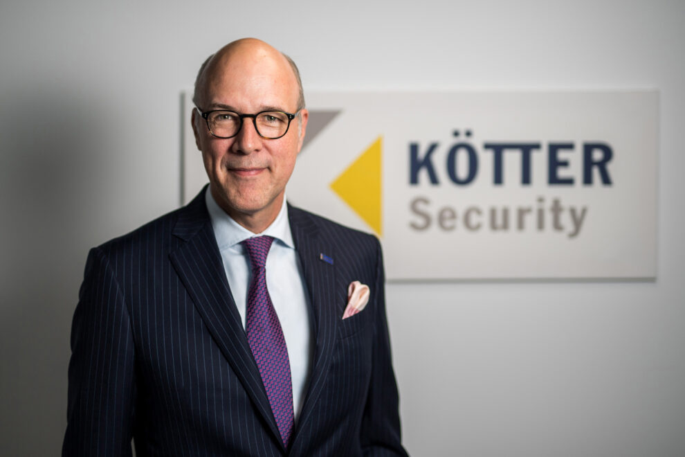 Friedrich P. Kötter, Verwaltungsrat der KÖTTER Security Grup­pe, KÖTTER Security präsentiert Agenda für die „Sicherheit 2.0“
